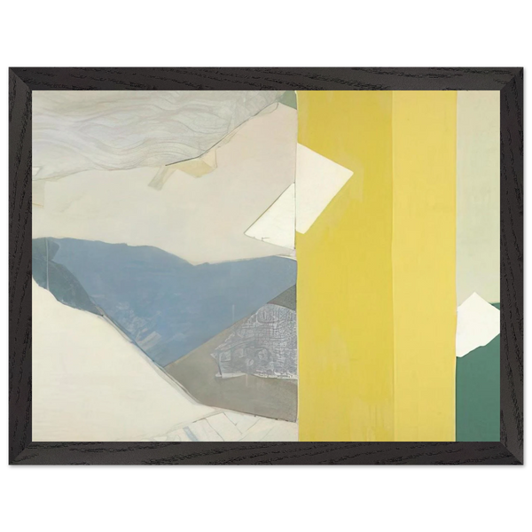 Three Whites - 1963 by Kenzo Okada — Framed art print at Zephyeer