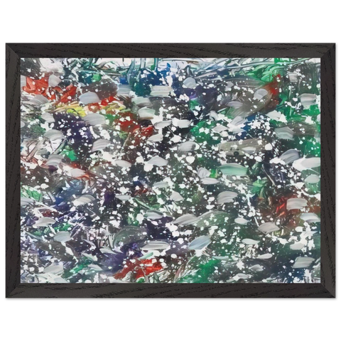 Neigeoliale by Marcel Barbeau — Framed art print at Zephyeer