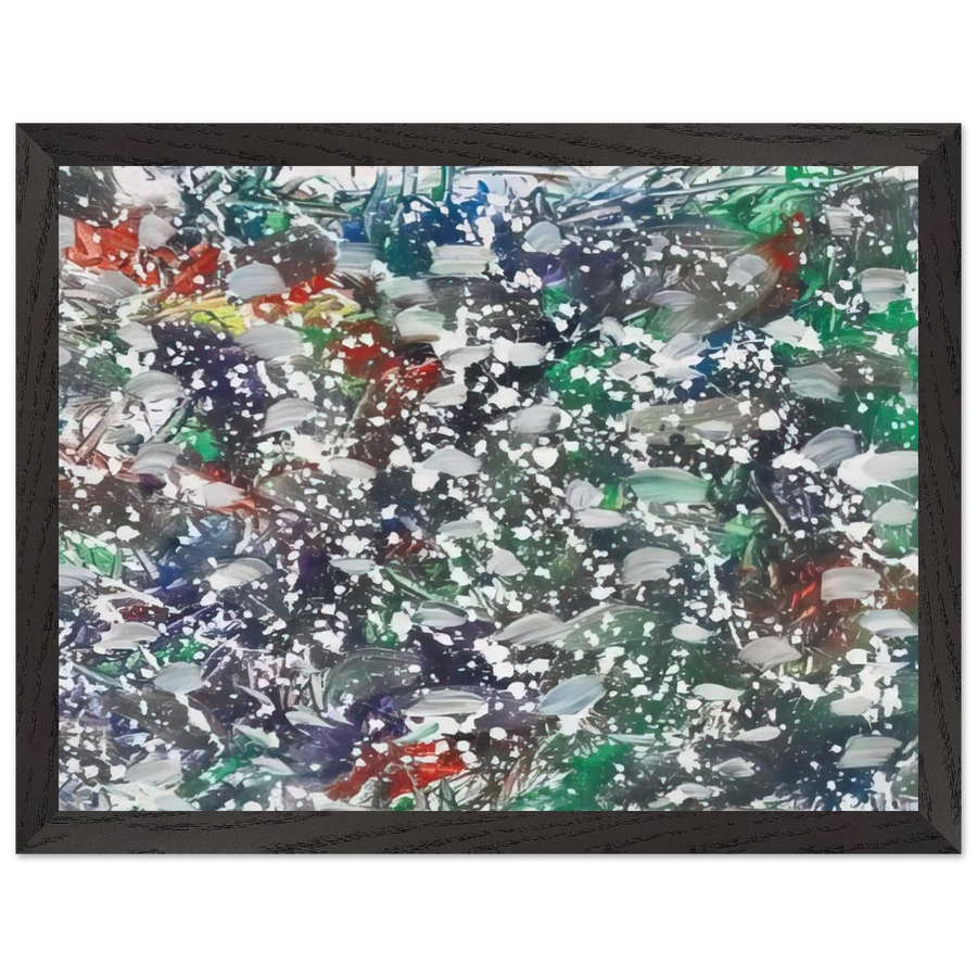Neigeoliale by Marcel Barbeau — Framed art print at Zephyeer
