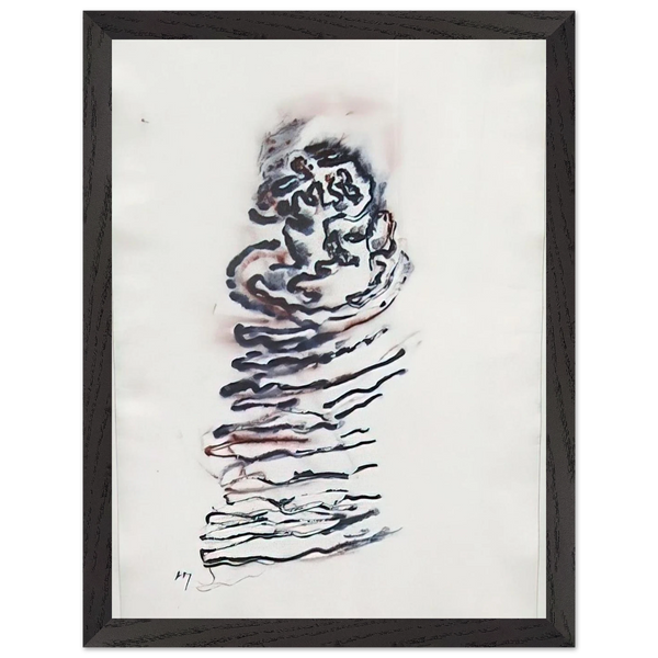 UNTITLED 1970 by Henri Michaux — Framed art print at Zephyeer