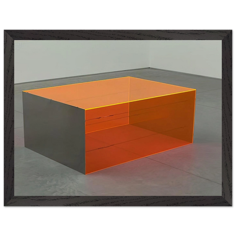 Untitled - 1965 by Donald Judd — Framed art print at Zephyeer