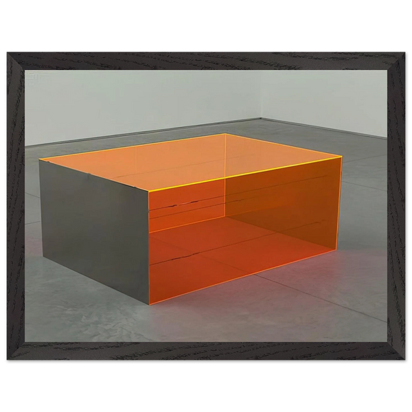 Untitled - 1965 by Donald Judd — Framed art print at Zephyeer