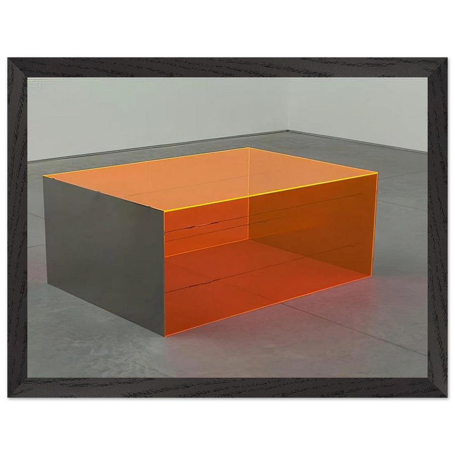 Untitled - 1965 by Donald Judd — Framed art print at Zephyeer