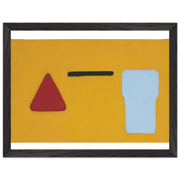 Foley - 1967 by Ron Gorchov — Framed art print at Zephyeer