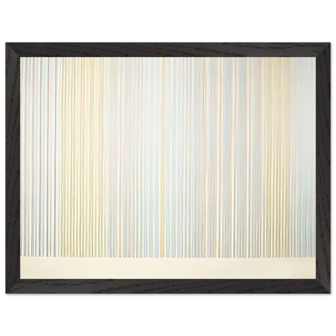 Renoir's Curtain - 1977 by Gene Davis — Framed art print at Zephyeer