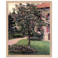 PETIT GENNEVILLIERS FACADE SOUTHEAST OF THE ARTIST S STUDIO OVERLOOKING THE GARDEN SPRING by Gustave Caillebotte — Framed art print at Zephyeer