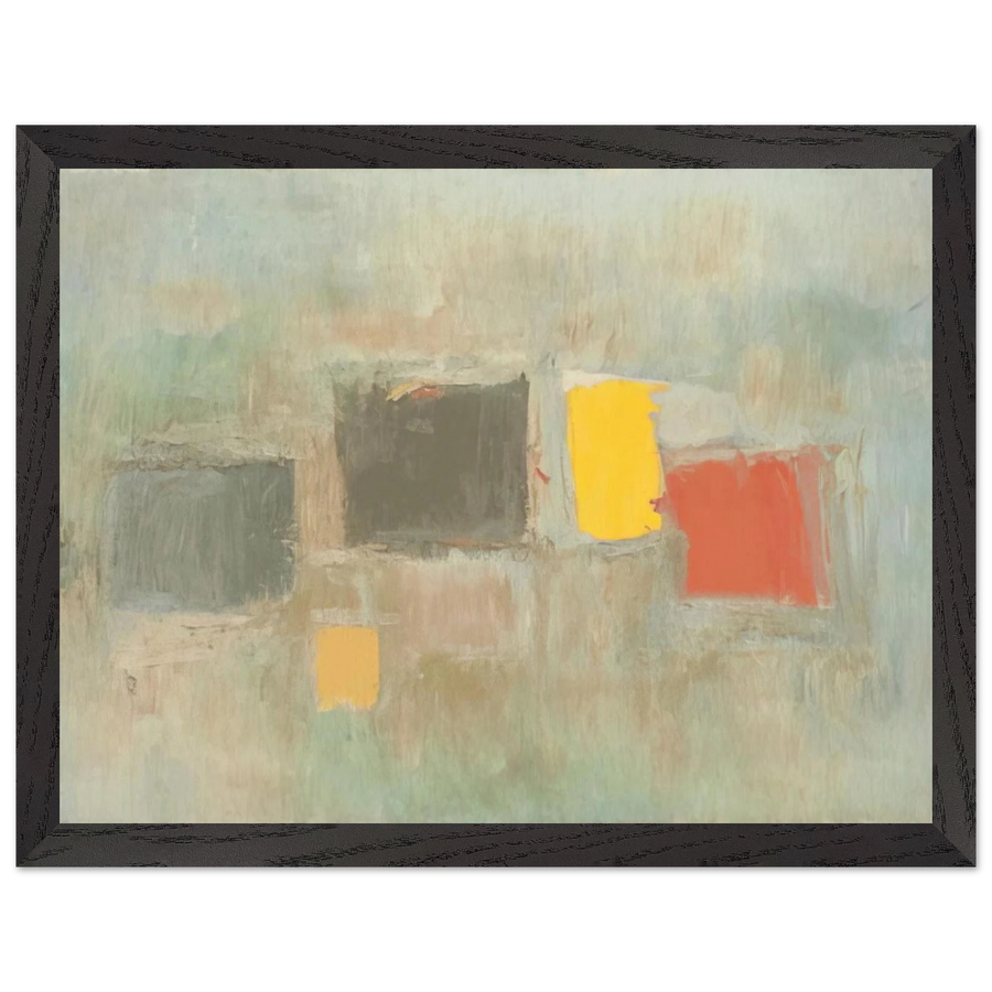 NUMBER 6 1956 by Esteban Vicente — Framed art print at Zephyeer