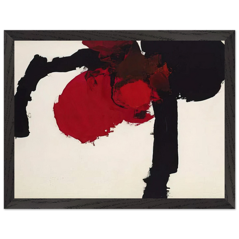 COMPOSITION 1964 by Luis Feito — Framed art print at Zephyeer