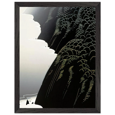California Coast by Eyvind Earle — Framed art print at Zephyeer