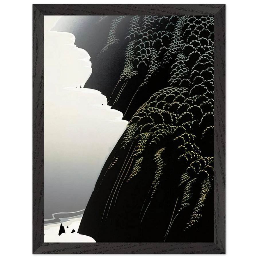California Coast by Eyvind Earle — Framed art print at Zephyeer