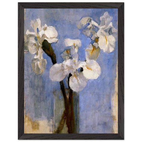 Flowers Sun by Piet Mondrian — Framed art print at Zephyeer