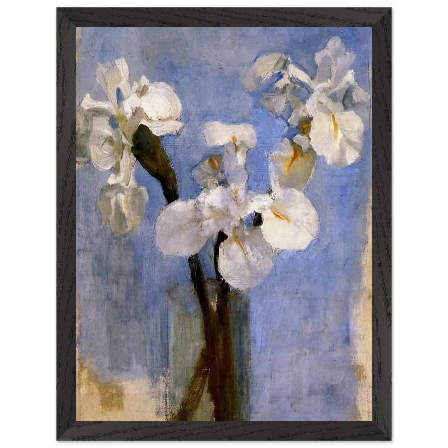 Flowers Sun by Piet Mondrian — Framed art print at Zephyeer
