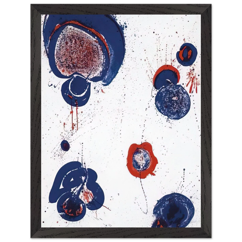 Chinese Planet by Sam Francis — Framed art print at Zephyeer