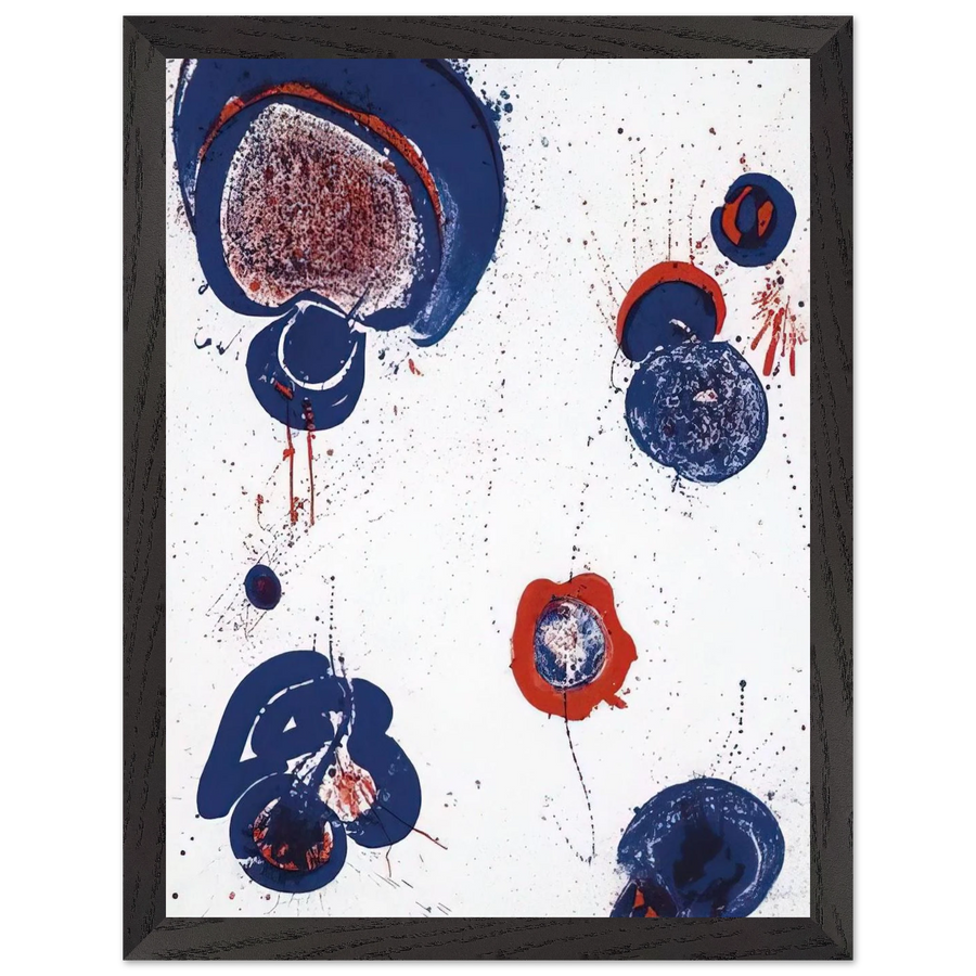 Chinese Planet by Sam Francis — Framed art print at Zephyeer
