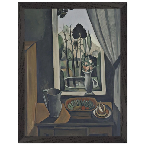 WINDOW AT VERS 1912 by Andre Derain — Framed art print at Zephyeer