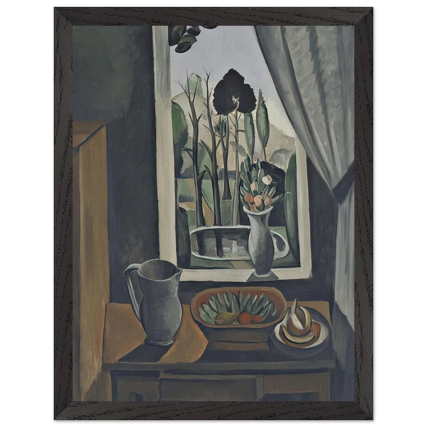 WINDOW AT VERS 1912 by Andre Derain — Framed art print at Zephyeer