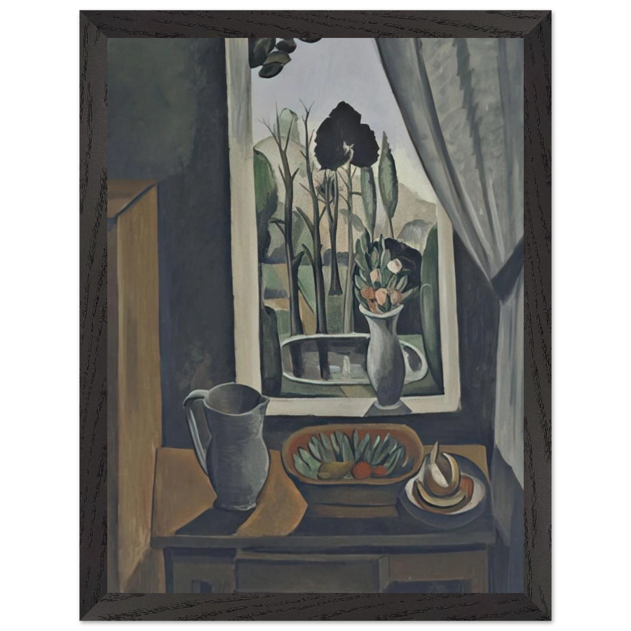 WINDOW AT VERS 1912 by Andre Derain — Framed art print at Zephyeer