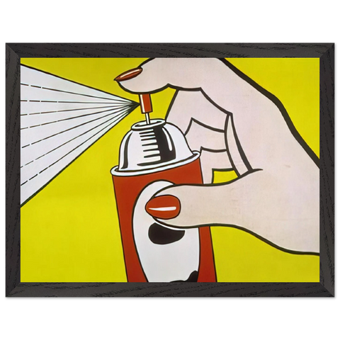 SPRAY 1962 by Roy Lichtenstein — Framed art print at Zephyeer