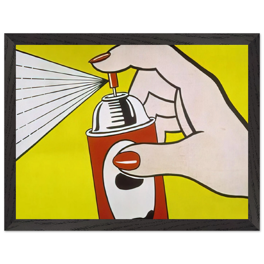 SPRAY 1962 by Roy Lichtenstein — Framed art print at Zephyeer
