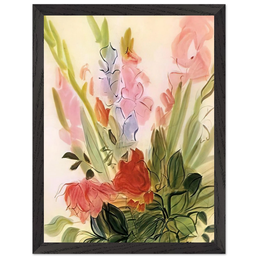 GLADIOLI 1942 by Raoul Dufy — Framed art print at Zephyeer