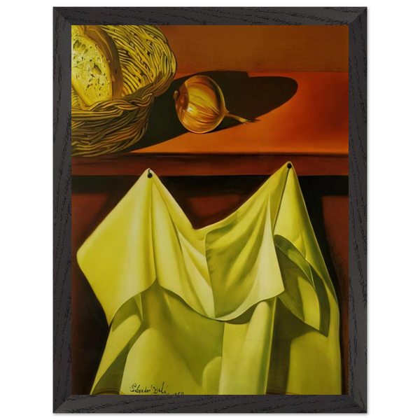 UNTITLED STILL LIFE WITH WHITE CLOTH by Salvador Dali — Framed art print at Zephyeer