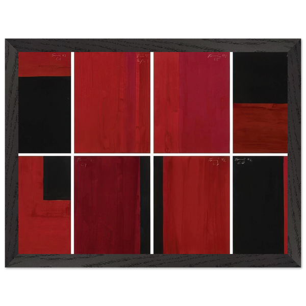 Untitled in 8 Parts - 1992 by Gunther Forg — Framed art print at Zephyeer