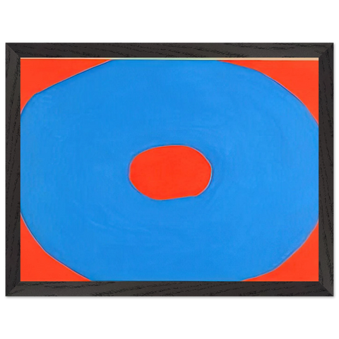 Circle - 1971 by Jiro Yoshihara — Framed art print at Zephyeer