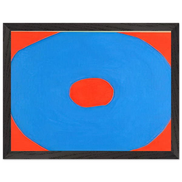 Circle - 1971 by Jiro Yoshihara — Framed art print at Zephyeer