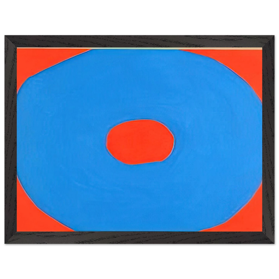 Circle - 1971 by Jiro Yoshihara — Framed art print at Zephyeer