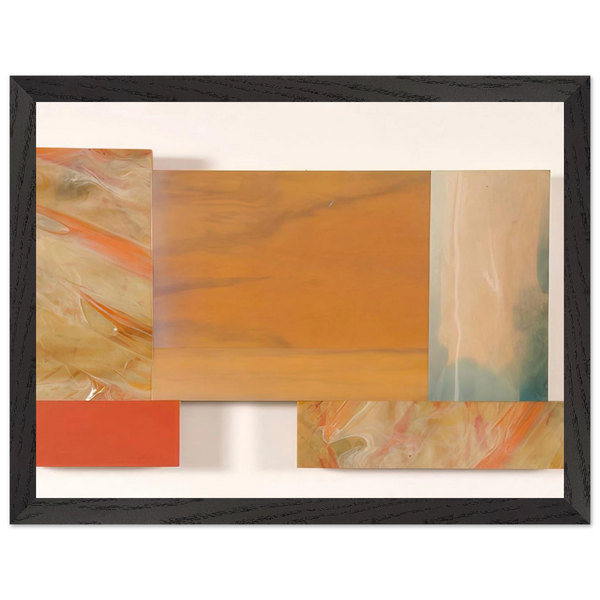 With Orange by Sam Gilliam — Framed art print at Zephyeer