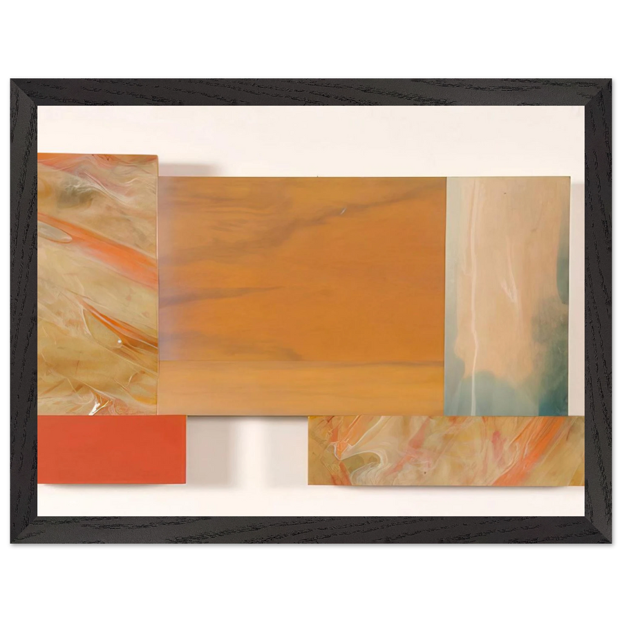 With Orange by Sam Gilliam — Framed art print at Zephyeer