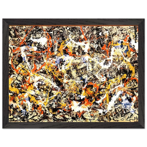 CONVERGENCE 1952 by Jackson Pollock — Framed art print at Zephyeer