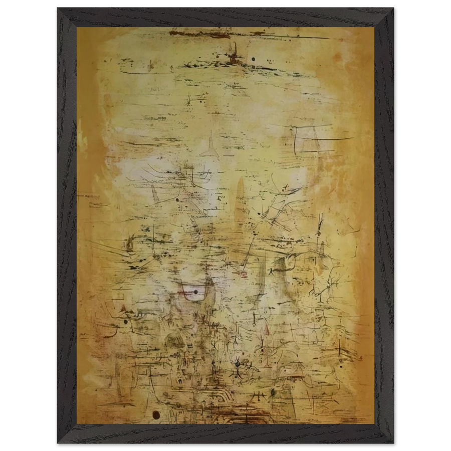 VOL D OISEAUX 1954 by Zao Wou-Ki — Framed art print at Zephyeer