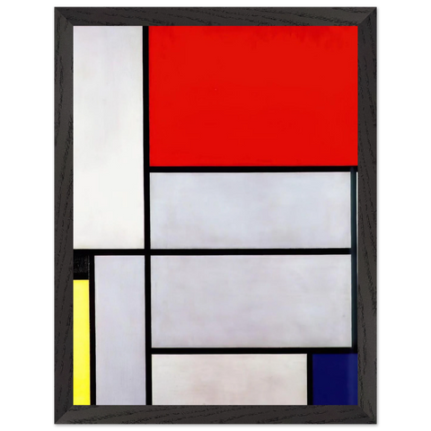 Tableau I by Piet Mondrian — Framed art print at Zephyeer
