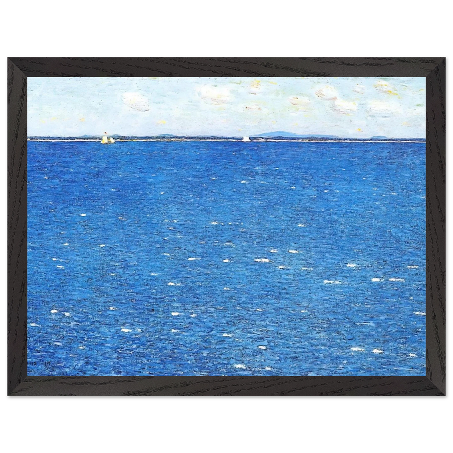 West Wind, Appledore by Childe Hassam — Framed art print at Zephyeer