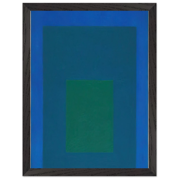STUDY FOR HOMAGE TO THE SQUARE BEAMING 1963 by Josef Albers — Framed art print at Zephyeer