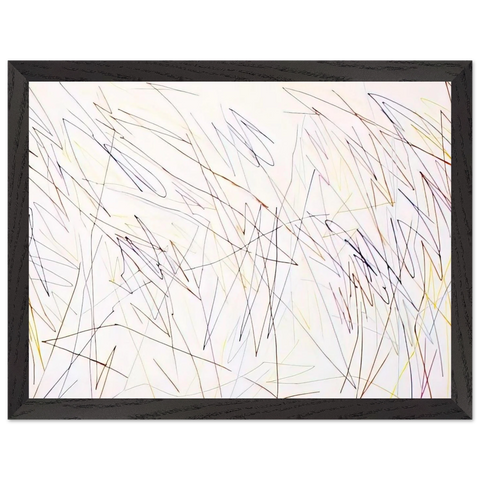 Iceberg - 1974 by Ronnie Landfield — Framed art print at Zephyeer