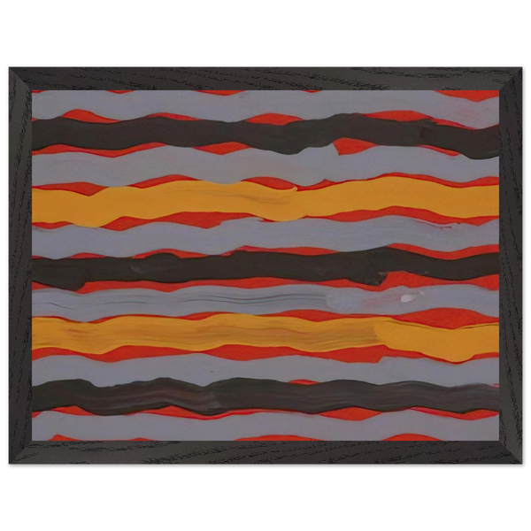 Spear Dreaming - 2001 by Clifford Possum Tjapaltjarri — Framed art print at Zephyeer