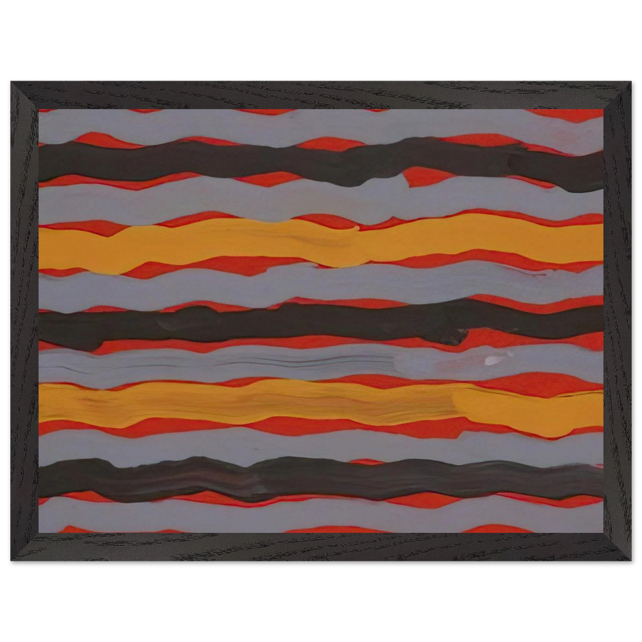 Spear Dreaming - 2001 by Clifford Possum Tjapaltjarri — Framed art print at Zephyeer
