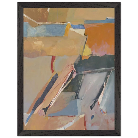 Berkeley #8 by Richard Diebenkorn — Framed art print at Zephyeer
