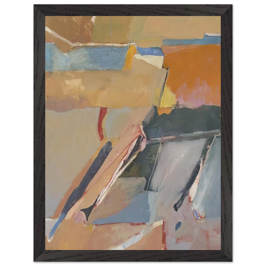 Berkeley #8 by Richard Diebenkorn — Framed art print at Zephyeer