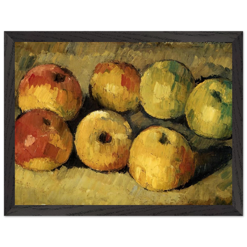 Apples by Paul Cézanne — Framed art print at Zephyeer
