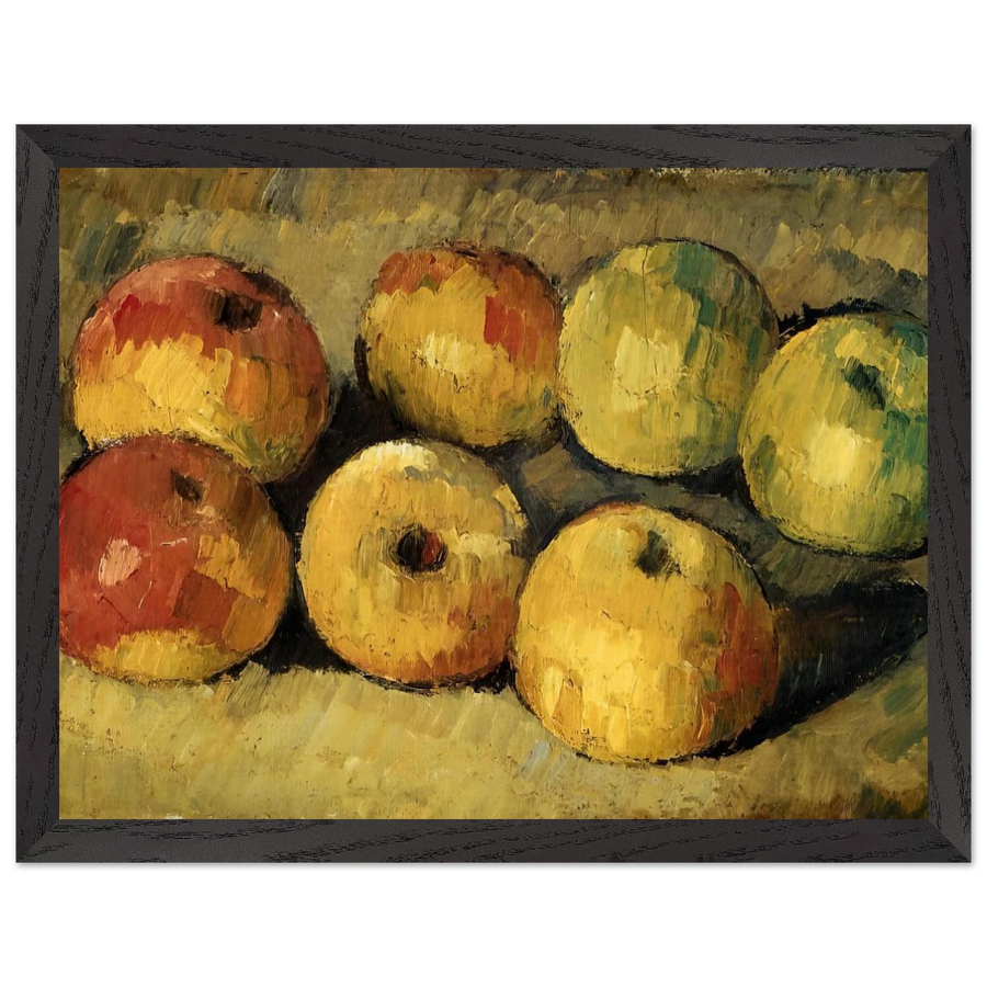 Apples by Paul Cézanne — Framed art print at Zephyeer