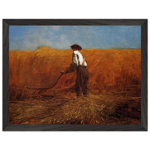 THE VETERAN IN A NEW FIELD by Winslow Homer — Framed art print at Zephyeer