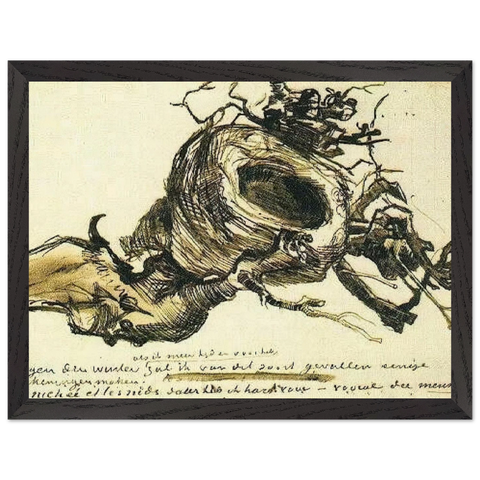 Bird's Nest by Vincent van Gogh — Framed art print at Zephyeer