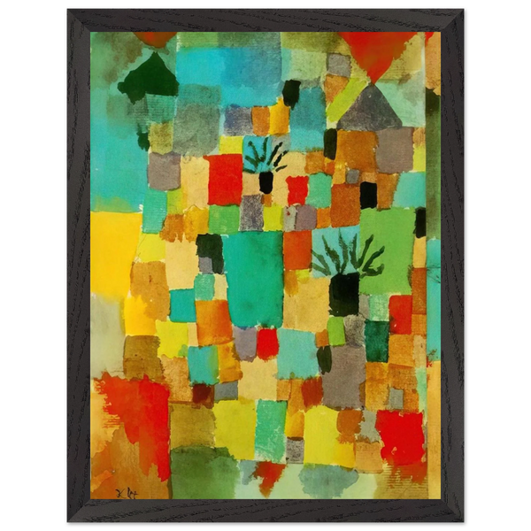 SOUTHERN TUNISIAN GARDENS 1919 by Paul Klee — Framed art print at Zephyeer
