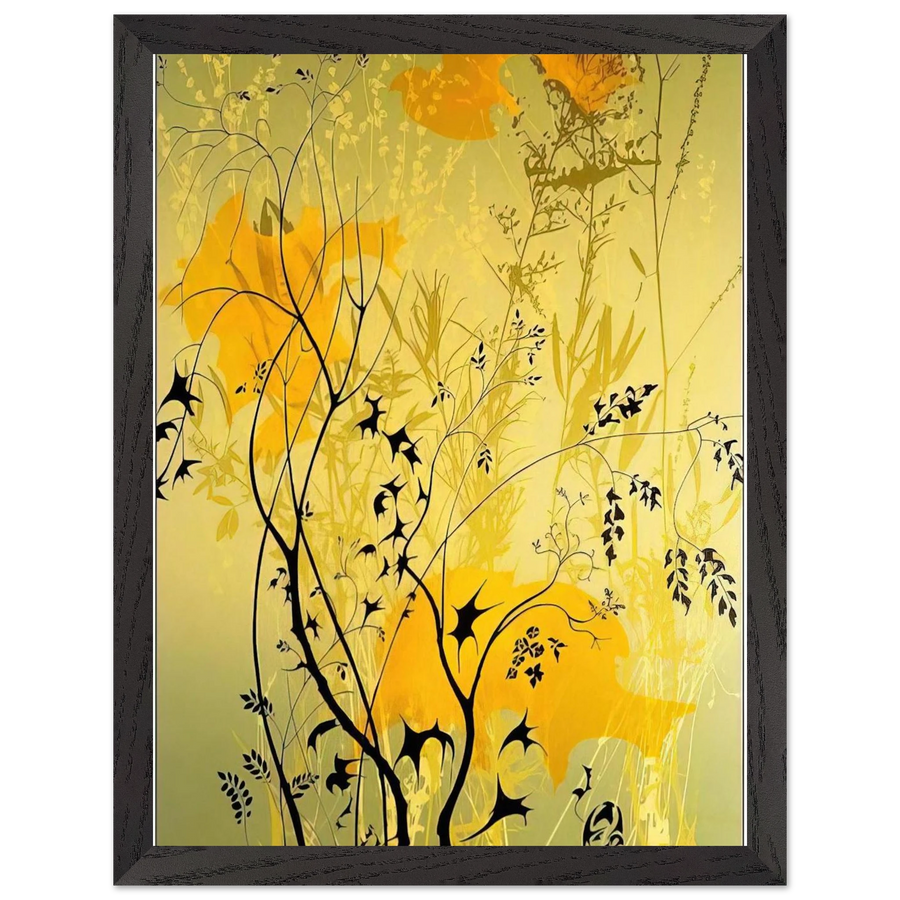 Wild Flowers by Eyvind Earle — Framed art print at Zephyeer