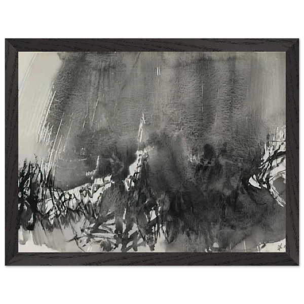 UNTITLED 1963 by Chu teh Chun — Framed art print at Zephyeer