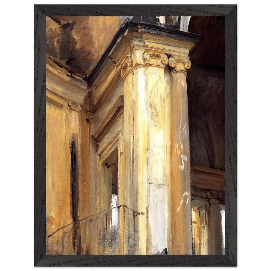Roman Architecture by John Singer Sargent — Framed art print at Zephyeer