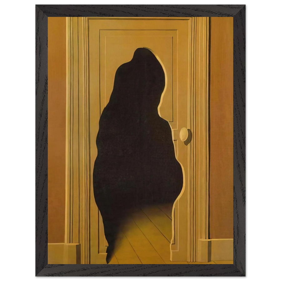 UNEXPECTED ANSWER 1933 by Rene Magritte — Framed art print at Zephyeer